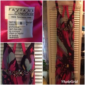 Fabian’s Cutout Prom Dress size 8